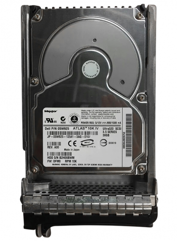 Жесткий диск Dell 05W925 36,7Gb  U320SCSI 3.5" HDD