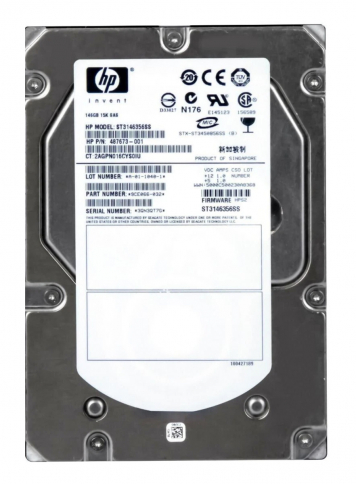 Жесткий диск HP 9CE066-032 146Gb  SAS 3,5" HDD