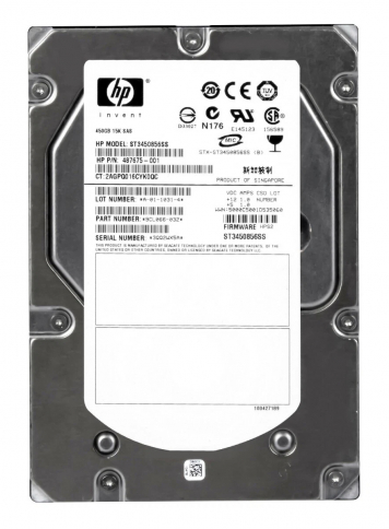 Жесткий диск HP 487675-001 450Gb  SAS 3,5" HDD