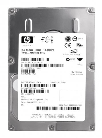 Жесткий диск HP 434108-001 146Gb  SAS 3,5" HDD
