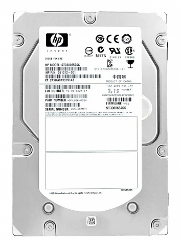 Жесткий диск HP 9FL066-032 300Gb  SAS 3,5" HDD