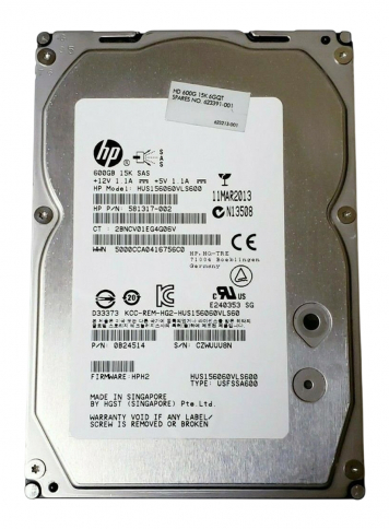 Жесткий диск HP VM647AA 450Gb  SAS 3,5" HDD