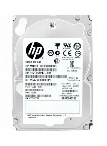 Жесткий диск HP 9TE066-025 300Gb  SAS 2,5" HDD