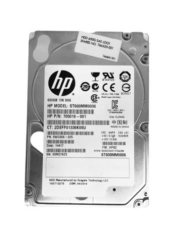 Жесткий диск HP A2Z21AA 600Gb  SAS 2,5" HDD