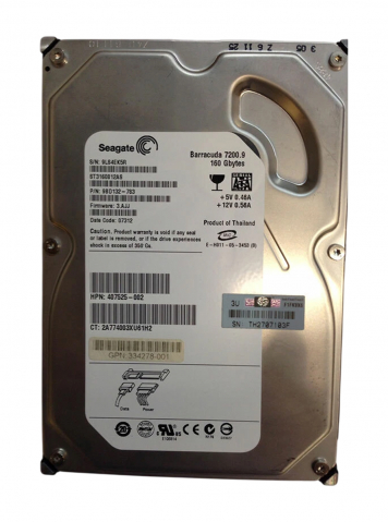 Жесткий диск HP 407525-002 160Gb 7200 SATAII 3.5" HDD
