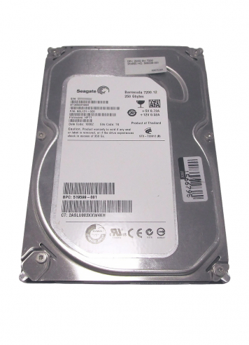 Жесткий диск HP 508175-001 250Gb SATAII 3,5" HDD