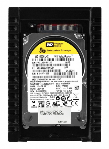 Жесткий диск HP FX618AA 160Gb  SATAII 2,5" HDD