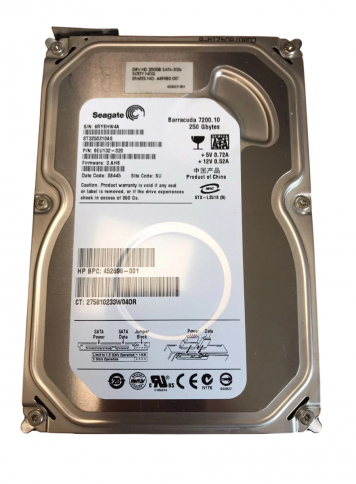Жесткий диск HP 9EU132-020 250Gb  SATAII 3,5" HDD