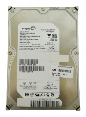 Жесткий диск HP DS702A 250Gb  SATA 3,5" HDD