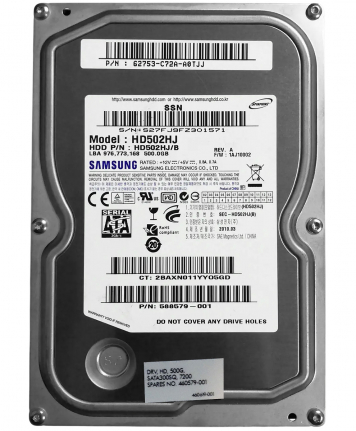 Жесткий диск HP 460579-001 500Gb  SATAII 3,5" HDD