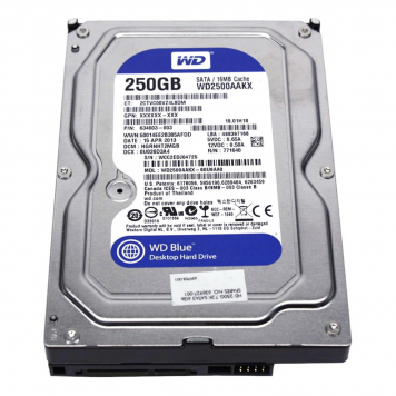 Жесткий диск HP 636927-001 250Gb  SATAII 3,5" HDD