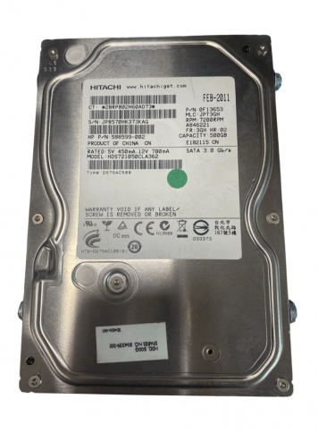 Жесткий диск HP 0F13653 250Gb SATAII 3,5" HDD