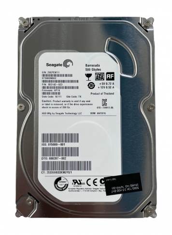 Жесткий диск HP 1BD142-023 500Gb SATAIII 3,5" HDD
