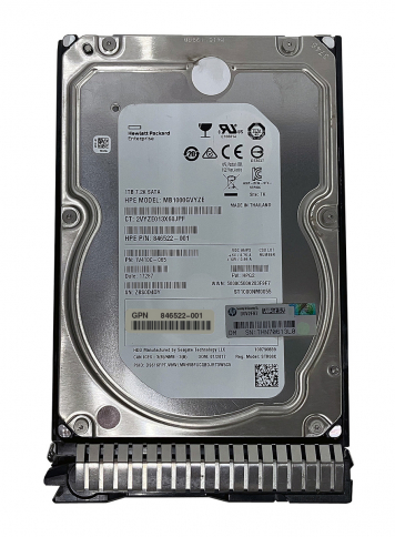 Жесткий диск HP MB1000GVYZE 1Tb 7200 SATAIII 3.5" HDD