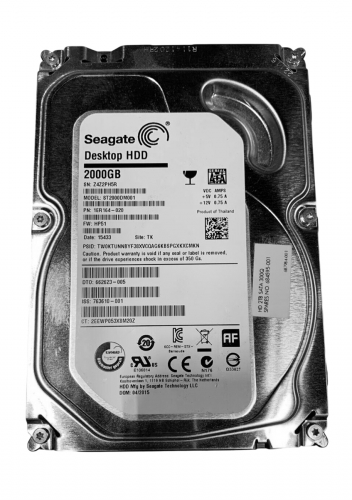Жесткий диск HP 662623-005 2Tb SATAIII 3,5" HDD