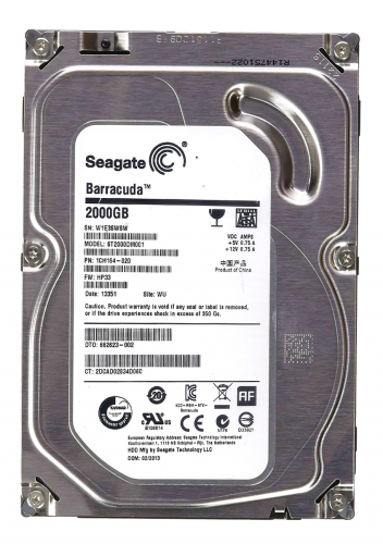 Жесткий диск HP 1CH164-020 2Tb SATAIII 3,5" HDD