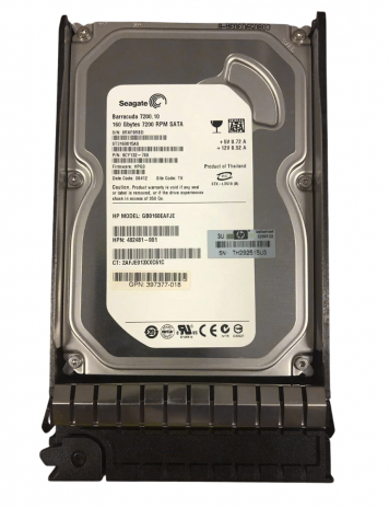 Жесткий диск HP 458945-B21 160Gb 7200 SATAII 3.5" HDD