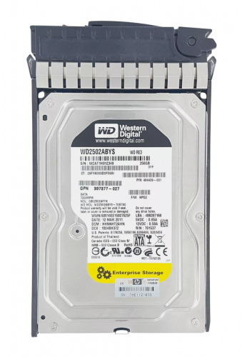 Жесткий диск HP 397377-021 250Gb  SATAII 3,5" HDD