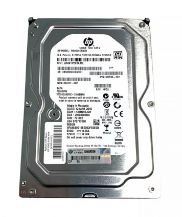 Жесткий диск HP 459316-001 500Gb  SATAII 3,5" HDD