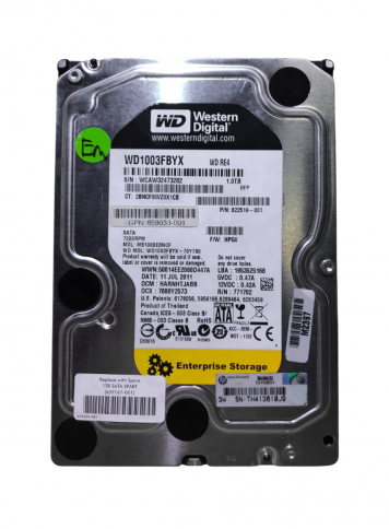 Жесткий диск HP 659204-001 1Tb  SATAII 3,5" HDD
