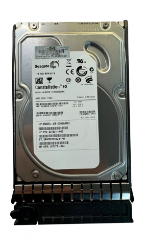Жесткий диск HP 507631-002 1Tb  SATAII 3,5" HDD
