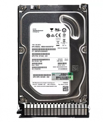 Жесткий диск HP MB001000GWFGF 1Tb 7200 SATAIII 3.5" HDD