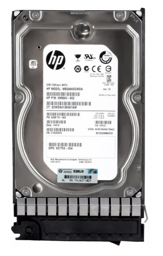 Жесткий диск HP MB2000GCWDA 2Tb 7200 SATAIII 3.5" HDD