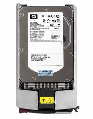 Жесткий диск HP 412751-014 72,8Gb  U320SCSI 3.5" HDD