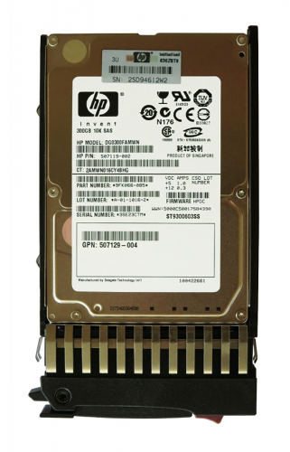 Жесткий диск HP 9FK066-085 300Gb 10000 SAS 2,5" HDD