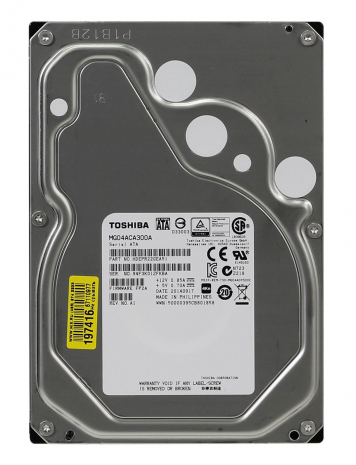 Жесткий диск Toshiba MG04ACA300A 3Tb 7200 SATAIII 3,5" HDD