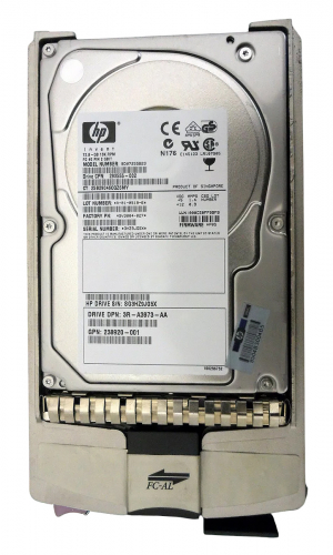 Жесткий диск HP BD07255B29 72,8Gb  Fibre Channel  3,5" HDD