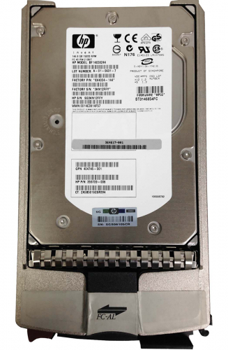 Жесткий диск HP 365610-001 146,8Gb  Fibre Channel  3,5" HDD