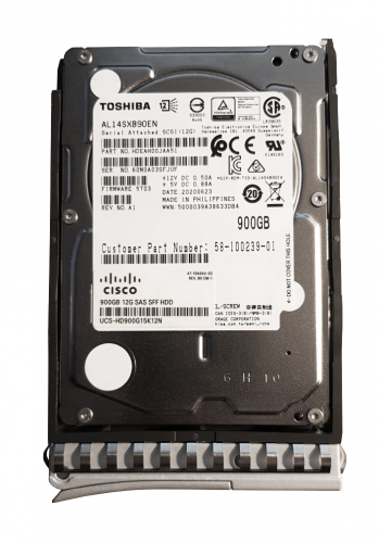 Жесткий Диск Cisco UCS-HD900G15K12N 900Gb 15000 SAS 2,5" HDD