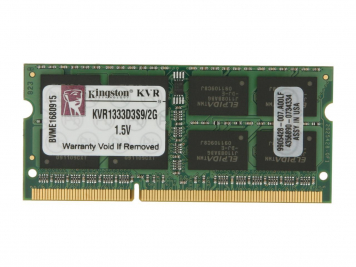Оперативная память Kingston KVR1333D3S9/2G DDRIII 2Gb