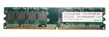 Оперативная память Apacer 778.01G9O.9LC 1Gb DDRII
