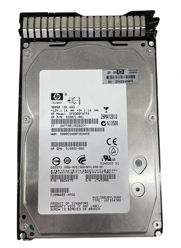 Жесткий диск HP 707568-B21 300Gb 15000 SAS 3,5" HDD