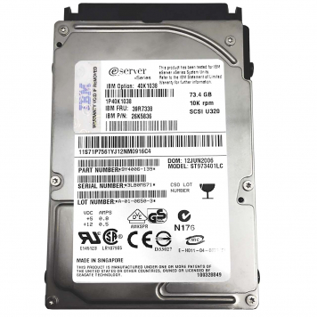 Жесткий диск IBM 40K1038 73,4Gb  U320SCSI 2,5" HDD