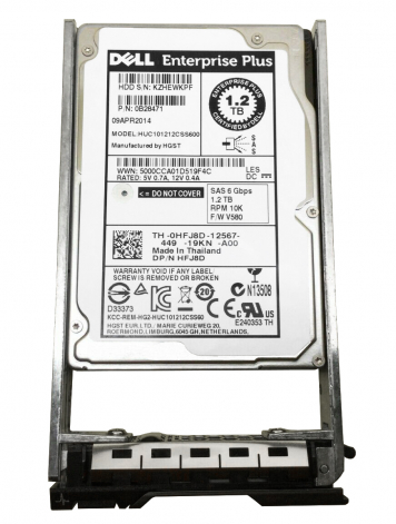 Жесткий диск Dell 0HFJ8D 1,2Tb 10000 SAS 2,5" HDD