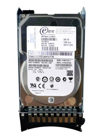 Жесткий диск IBM 41Y8274 500Gb  SATAII 2,5" HDD