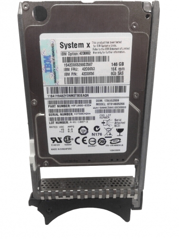 Жесткий диск IBM 42D0656 146Gb  SAS 2,5" HDD