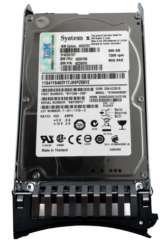 Жесткий диск IBM 42D0800 500Gb  SAS 2,5" HDD