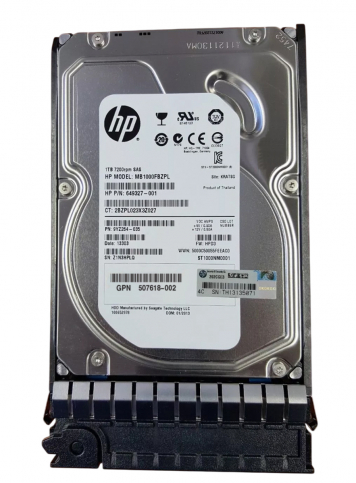 Жесткий диск HP 507618-002 1Tb  SAS 3,5" HDD