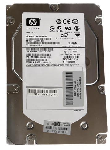 Жесткий диск HP 516826-B21 450Gb 15000 SAS 3,5" HDD