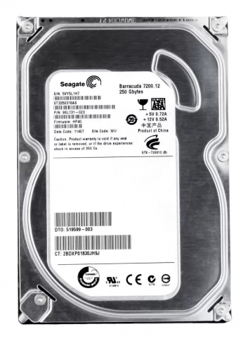 Жесткий диск HP 9SL131-023 250Gb  SATAII 3,5" HDD