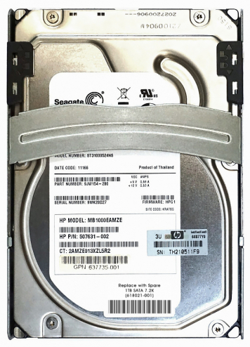 Жесткий диск HP 617886-B21 1Tb  SATAII 3,5" HDD
