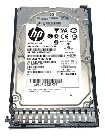 Жесткий диск HP 713963-001 300Gb SAS 2.5" HDD