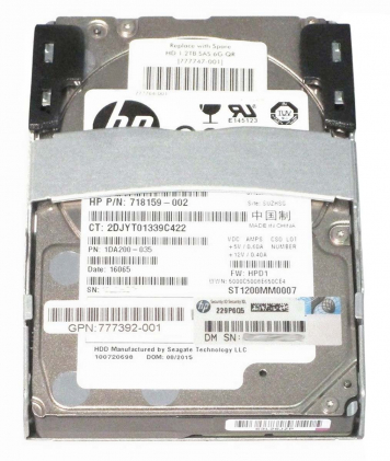 Жесткий диск HP 777747-001 1,2Tb 10000 SAS 2,5" HDD