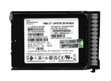 Жесткий диск HP 868834-017 3.84TB SATAIII 2,5" SSD
