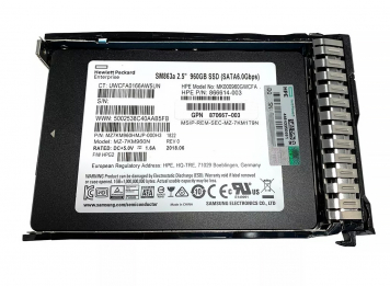 Жесткий диск HP 870667-003 960Gb SATAIII 2,5" SSD