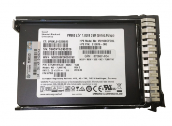 Жесткий диск HP 870667-004 1.92Tb SATAIII 2,5" SSD